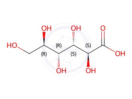 Chemical structure of Mannose Impurity 39 (D-Mannonic Acid)