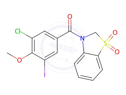 Chemical structure of Dotinurad Impurity 19