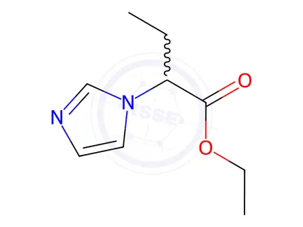 Chemical structure of Ethyl 2-(1H-imidazol-1-yl)butanoate