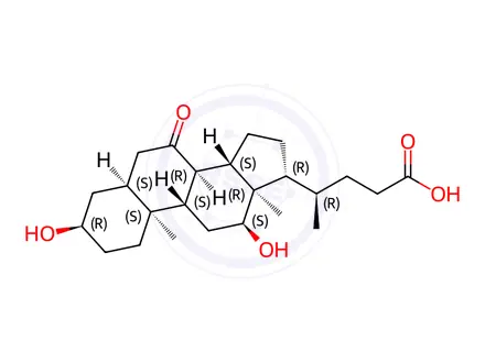 Chemical structure of Cholic Acid Impurity 11