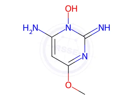 Chemical structure of Minoxidil Impurity 12