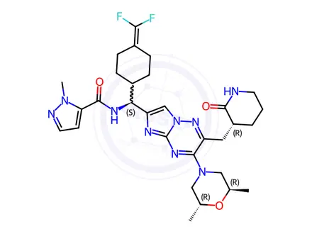 Chemical structure of Ibrutinib Impurity 254