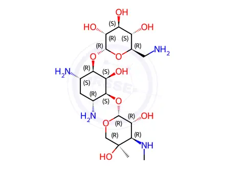 Chemical structure of Isepamicin Impurity 13