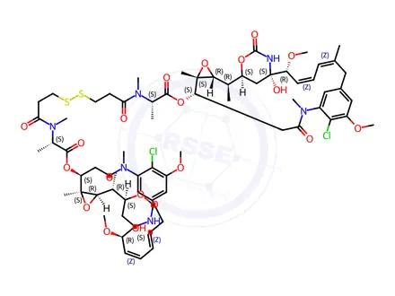 Chemical structure of Mertansine Impurity 2