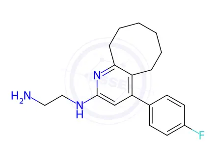 Chemical structure of Blonanserin Impurity N