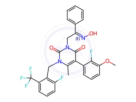 Chemical structure of Elagolix Impurity 31