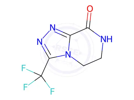 Chemical structure of Sitagliptin Impurity 65