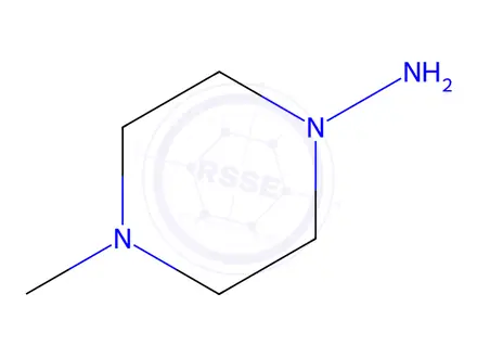 Chemical structure of 4-Methylpiperazin-1-amine dihydrochloride