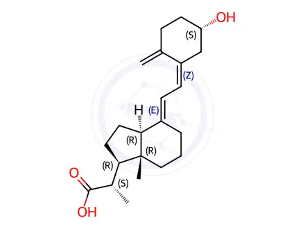 Chemical structure of Cholecalciferol Impurity 31