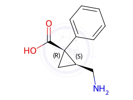 Chemical structure of Milnacipran Hydrochloride Impurity 41 (Milnacipran USP Related Compound A Monomer)