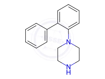 Chemical structure of 1-(Biphenyl-2-yl)piperazine dihydrochloride