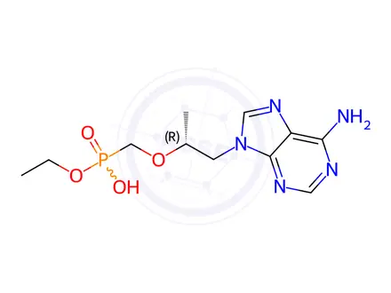 Chemical structure of Tenofovir Impurity F