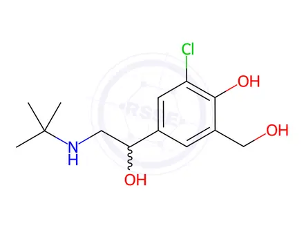Chemical structure of Albuterol EP Impurity L