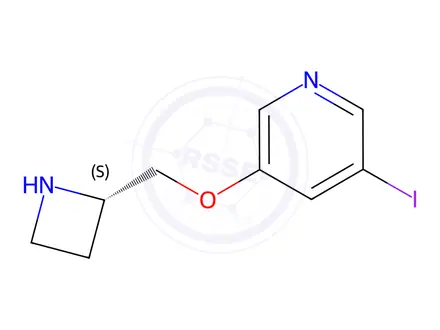 Chemical structure of 5-IODO-A-85380 Dihydrochloride