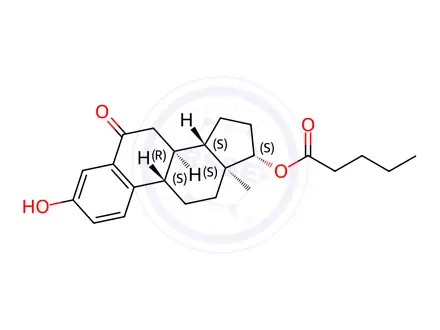 Chemical structure of Estradiol Valerate Impurity 14