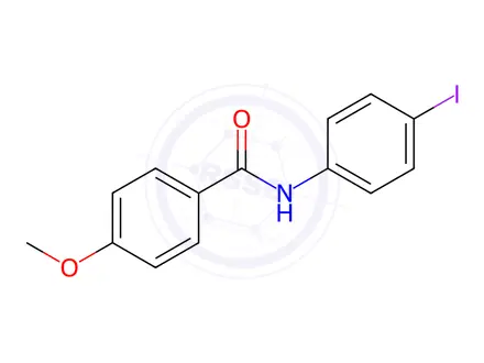 Chemical structure of N-(4-IODOPHENYL)-4-METHOXYBENZAMIDE
