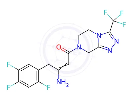 Chemical structure of Sitagliptin Impurity 21