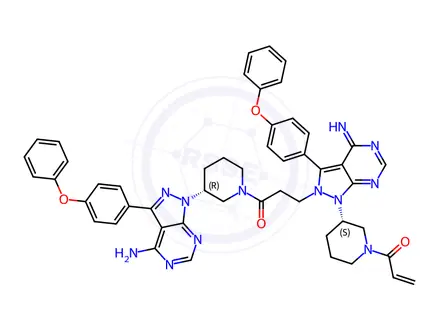 Chemical structure of Ibrutinib Impurity 144