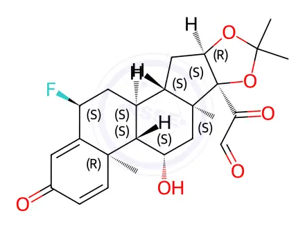 Chemical structure of Flunisolide Impurity 5