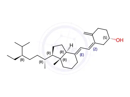Chemical structure of Vitamin D5