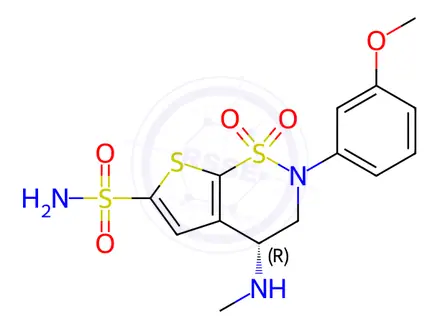 Chemical structure of Brinzolamide Impurity 41
