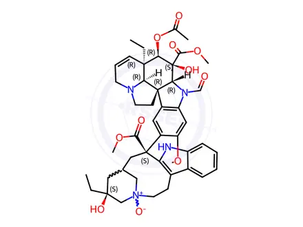 Chemical structure of Vincristine Impurity 15