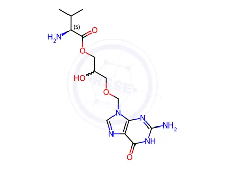 Chemical structure of Valganciclovir EP Impurity D
