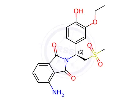 Chemical structure of Apremilast Impurity 8