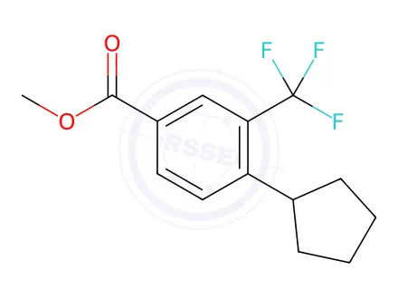 Chemical structure of Etrasimod Impurity 4