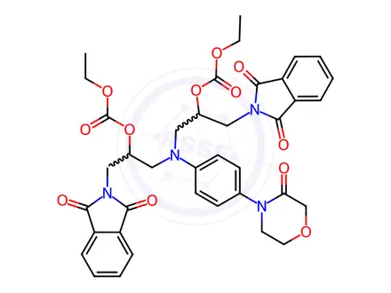Chemical structure of Rivaroxaban Impurity 140