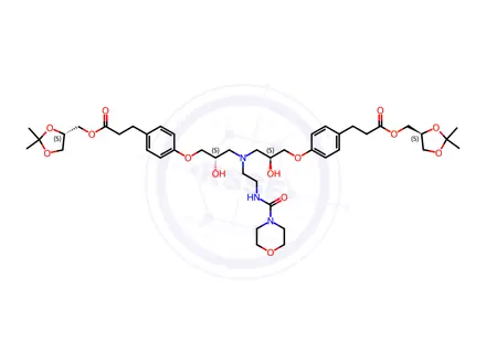 Chemical structure of Landiolol impurity 22