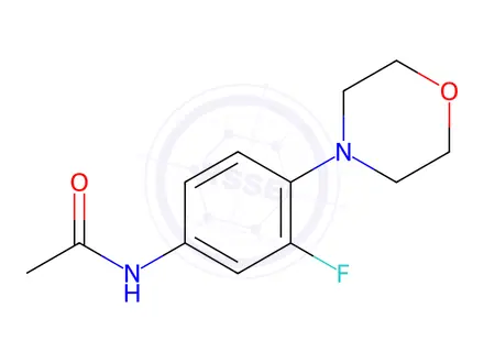 Chemical structure of Linezolid Impurity 30