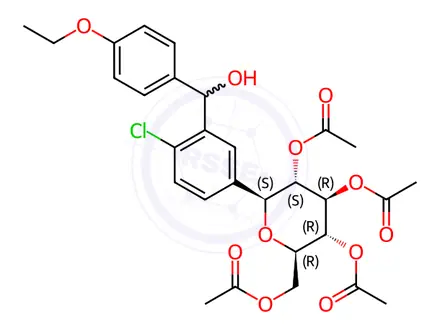 Chemical structure of Dapagliflozin Impurity 119