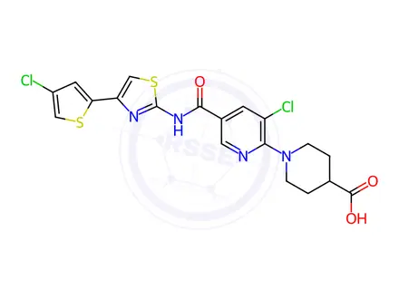 Chemical structure of Avatrombopag Impurity 69