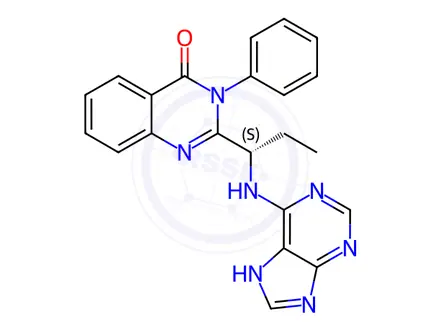 Chemical structure of Idelalisib Impurity 3
