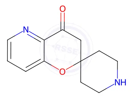 Chemical structure of 3',4'-dihydrospiro[piperidine-4,2'-pyrano[3,2-b]pyridine]-4'-one dihydrochloride