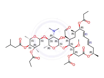 Chemical structure of Josamycin Impurity 5 (Josamycin Propionate EP Impurity D)