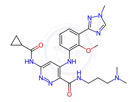 Chemical structure of Deucravacitinib Impurity 29