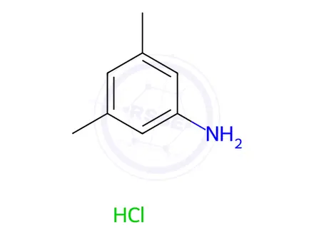 Chemical structure of 3,5-Dimethylaniline hydrochloride