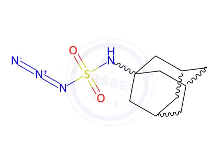 Chemical structure of 1-(azidosulfonylamino)adamantane
