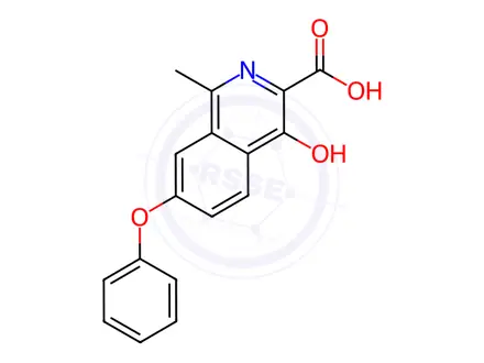 Chemical structure of Roxadustat Impurity 28