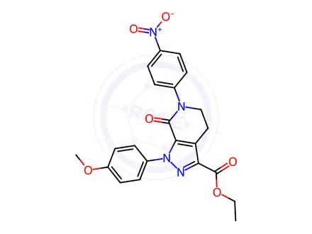 Chemical structure of Apixaban Impurity 62