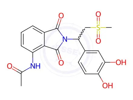 Chemical structure of Apremilast Impurity M