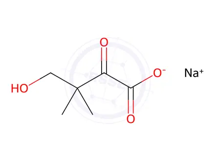 Chemical structure of Sodium 4-hydroxy-3,3-dimethyl-2-oxobutanoate