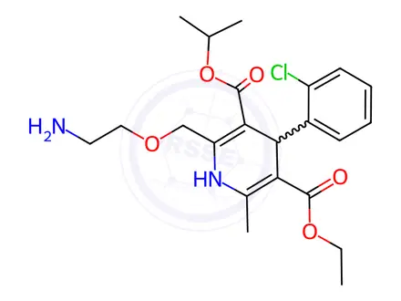 Chemical structure of Amlodipine EP Impurity K