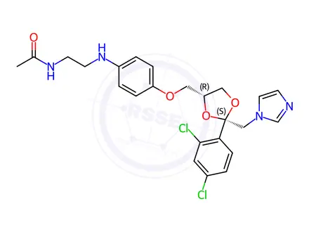 Chemical structure of Ketoconazole Impurity 25