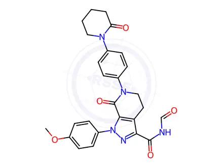 Chemical structure of Apixaban Impurity 60