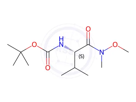 Chemical structure of Valine Impurity 79