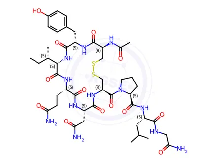 Chemical structure of Oxytocin EP Impurity E
