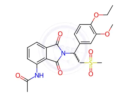 Chemical structure of Apremilast Impurity 19